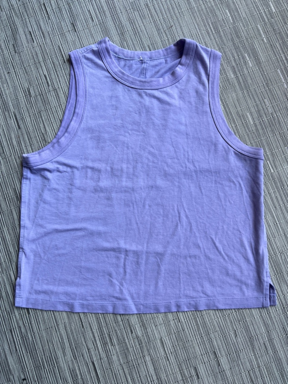 lululemon athletica Lavender Crop Tank Top